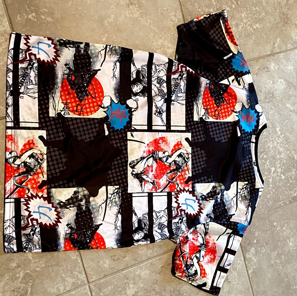 Fresh Prints Anime Shirt Size Medium Brand New